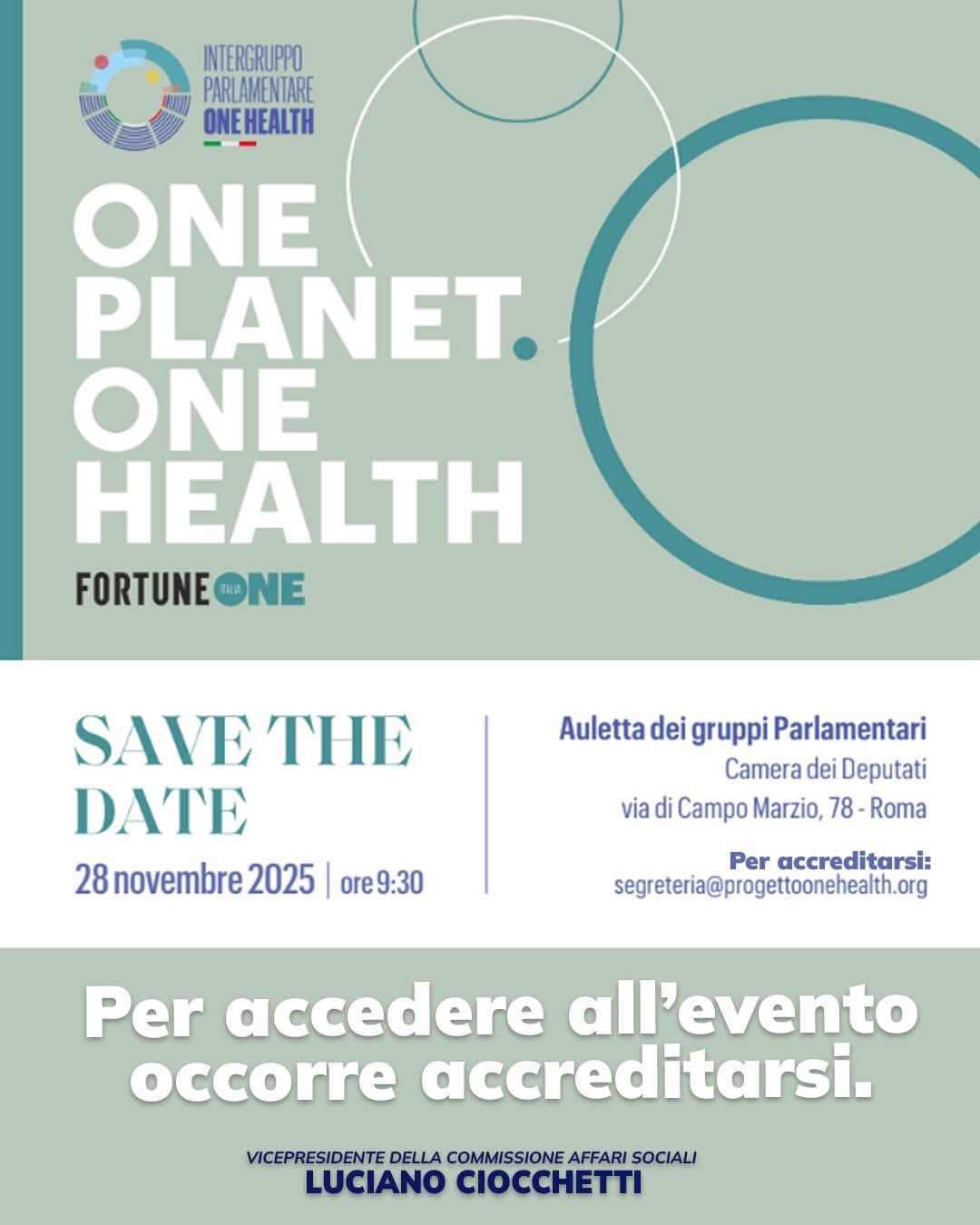 One Planet. One Health